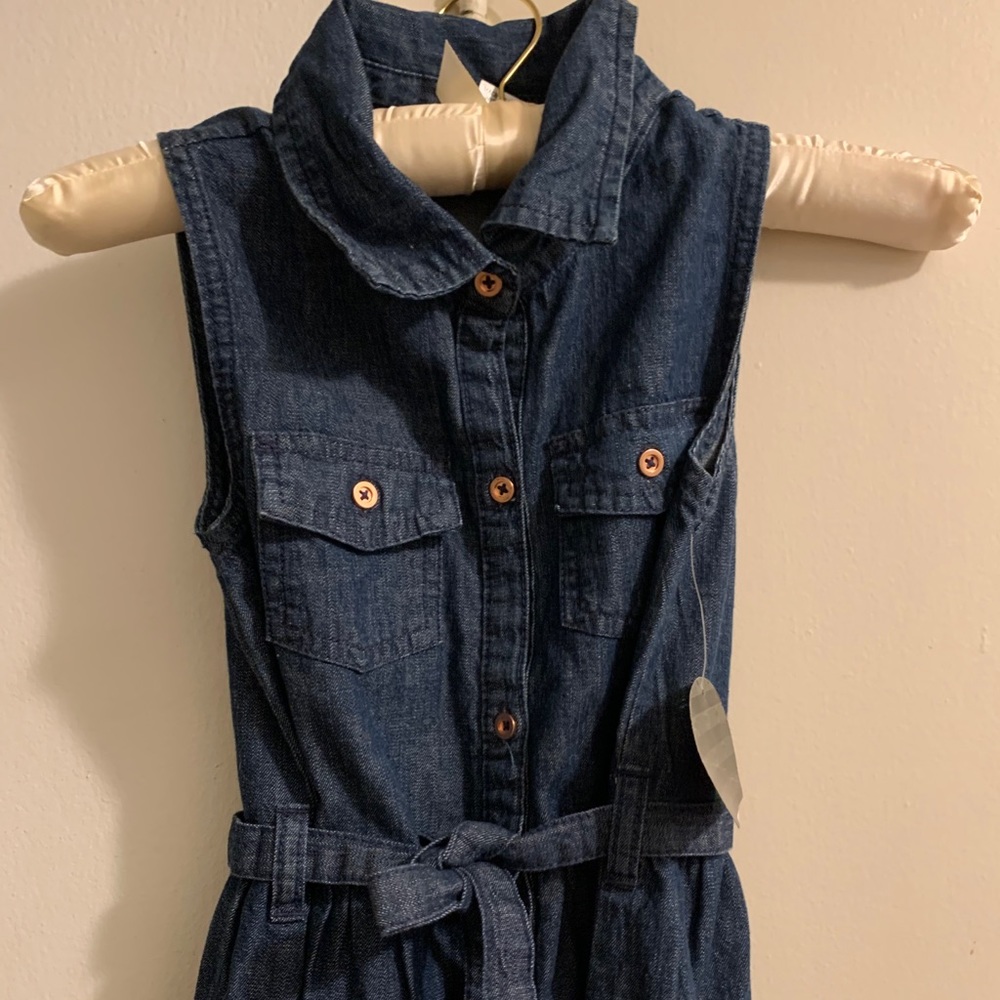 Girls Denim Dress